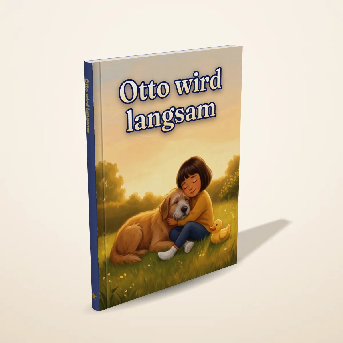 „Otto wird langsam“ als gedrucktes Hardcover-Bilderbuch