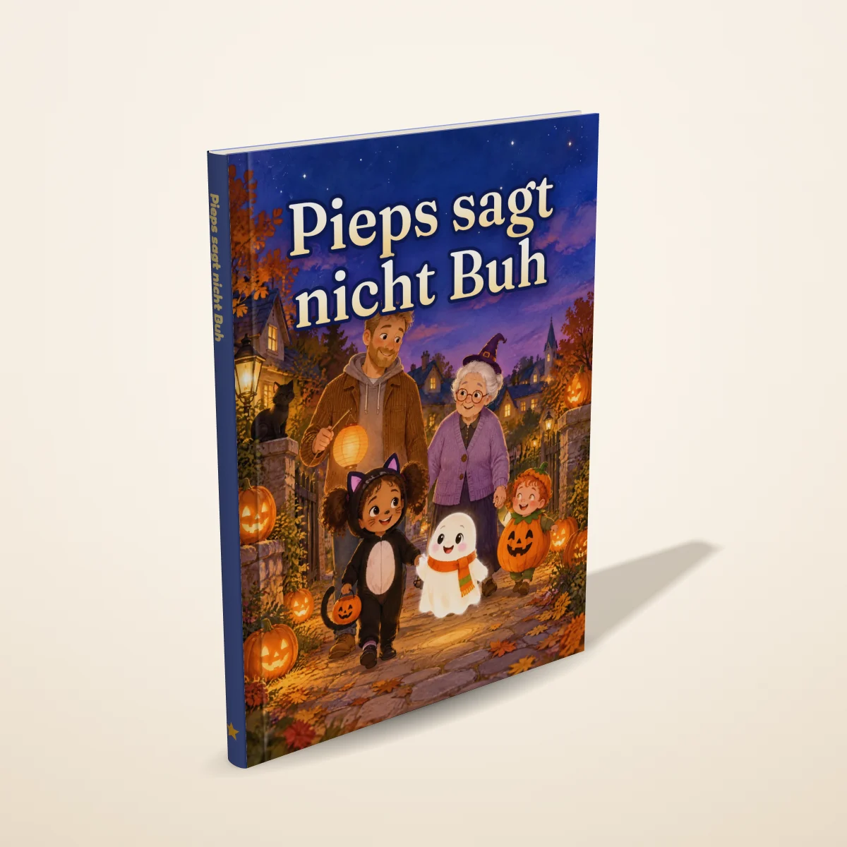 „Pieps sagt nicht Buh“ als gedrucktes Hardcover-Bilderbuch